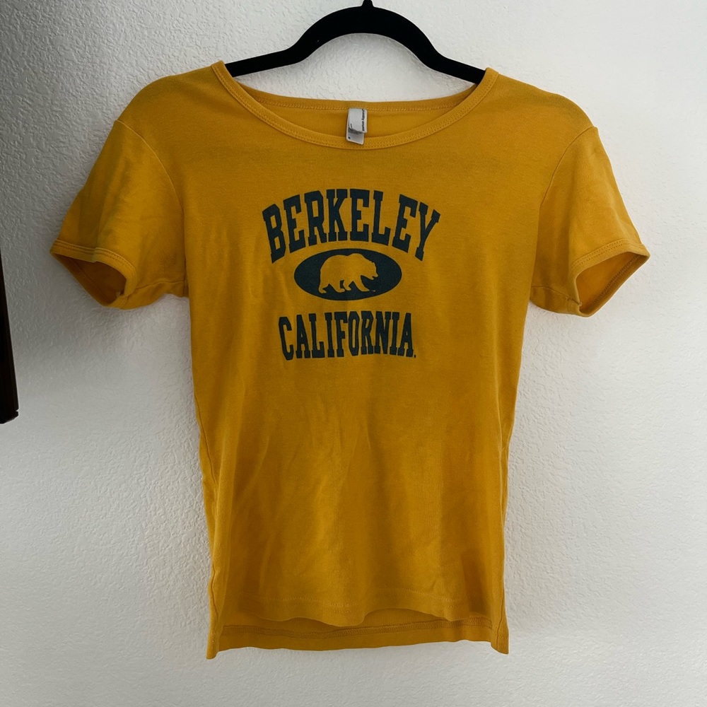 American Apparel Cal Berkeley Baby Tee